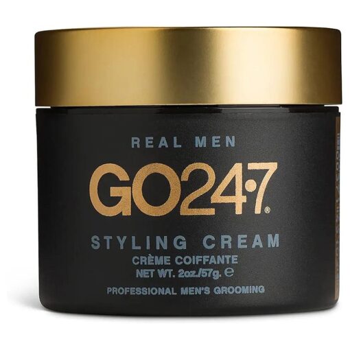 GO247 Styling Cream - Medium Hold/Matte Finish, 2 Oz