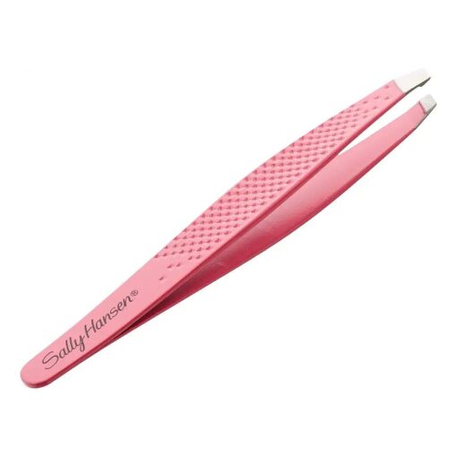 Sally Hansen Raise Some Brows-Slant Tip Tweezer with Platform, Eyebrow Tweezers, Tweezers, Pointed Tweezers, Grasp Hairs Firmly and Securely