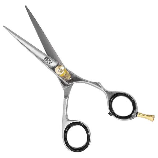 Razor Sharp Hair Scissors - 6.5" - Hand Sharpened & Hand Polished - 100 % Stainless Steel - RIGHT HANDED ( Silver )