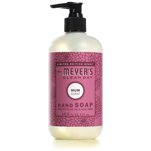 MRS. MEYER 'S CLEAN DAY Hand Soap Mum ( 12.5 Fl Oz ( Pack of 1 ), Gel )