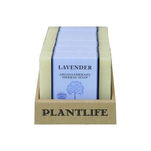 Lavender 6-pack Bar Soap - Moisturizing and Soothing Soap for Your Skin - Hand Crafted Using Plant-Based Ingredients - Made in California 4oz Bar