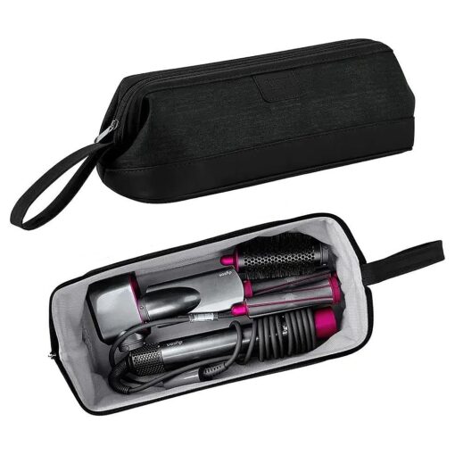 Portable Travel Storage Bag Compatible with Dyson Supersonic Hair Dryer/Dyson Airwrap Styler/Dyson Corrale Hair Straightener