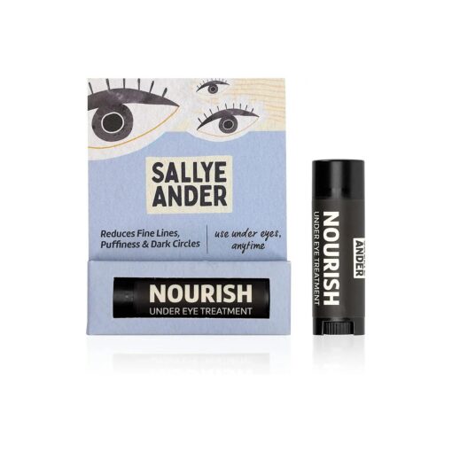 SALLYEANDER Nourish Under Eye Treatment for Dark Circles, Crow 's Feet, Fine Lines, and Puffiness - Nourish, Moisturize & Gently Restore Tender Under Eye Skin - 100 % Handmade