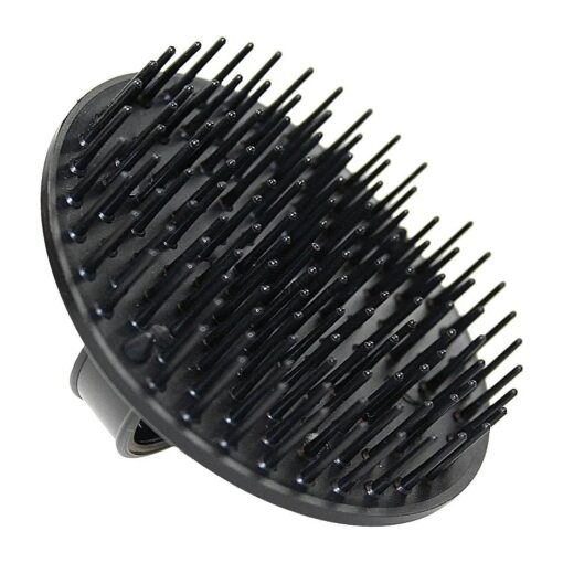 Jack Dean by Denman ( Black ) Scalp Massager and Detangling Hair Brush for Thick or Thin Hair, Curly or Straight Hair - use in the Shower or Bath - Head and Beard Scrubber - For Women and Men, D6