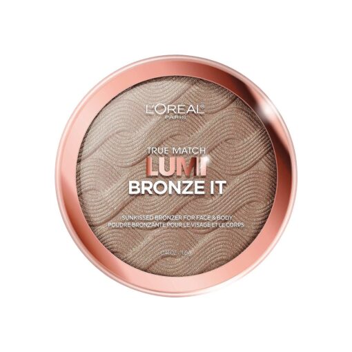 L'Oreal Paris Cosmetics True Match Lumi Bronze It Bronzer For Face And Body, Deep, 0.41 Fluid Ounce