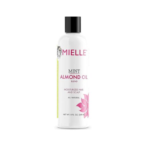 Mielle Organics Mint Almond Oil for Healthy Hair and Scalp, 8 Ounces