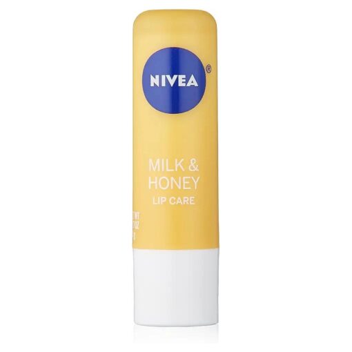 NIVEA A Kiss of Milk & Honey Natural Defense & Soothing Lip Care 0.17 oz ( Pack of 2 )