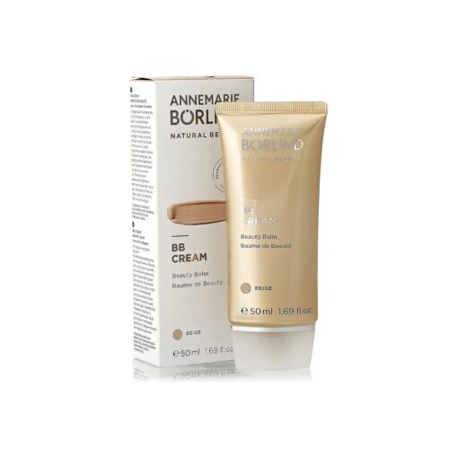 BB CREAM - beige - tinted, moisturizing & balancing beauty balm, facial care with macadamia nut oil, light coverage, vegan 1.69 Fl, Oz .