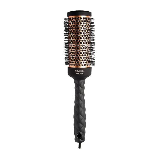 Fromm Heat Duo Copper x Ceramic 1.75" Round Brush for Expert Blowouts and Faster Hair Drying, Roller Hairbrush for Anti-static Styling, Smoothing, Straightening and Shine