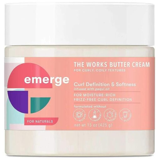 Emerge For Naturals The Works Butter Cream 15 Ounce