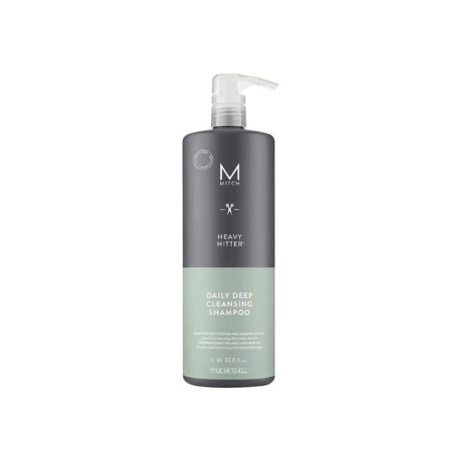 MITCH by Paul Mitchell Heavy Hitter Daily Deep Cleansing Shampoo for Men, For All Hair Types