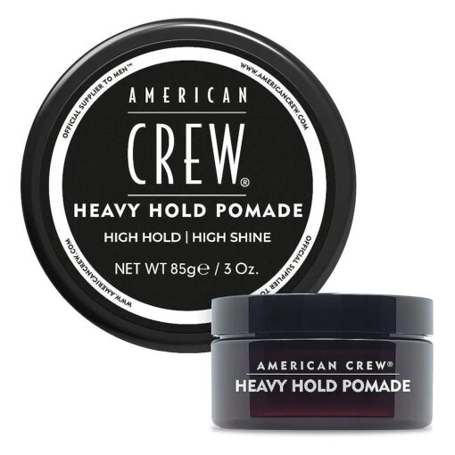 American Crew Men 's Hair Pomade ( OLD VERSION ), Like Hair Gel with Heavy Hold with High Shine, 3 Oz ( Pack of 1 )