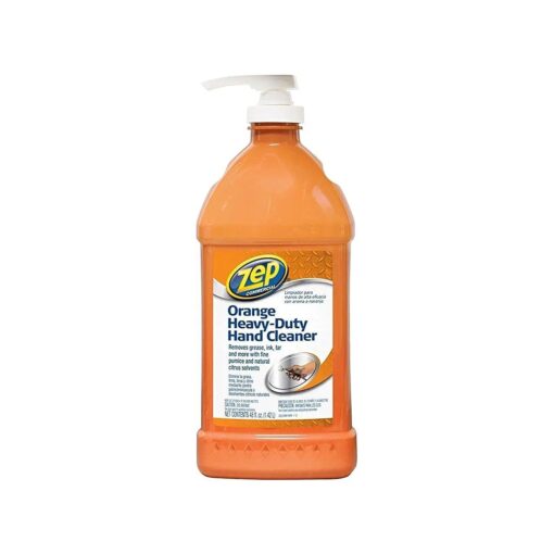 Zep Orange Heavy-Duty Hand Cleaner and Degreaser 48 Ounces ZU099148, 48 oz