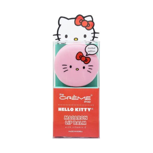 The Creme Shop Hello Kitty Macaron Lip Balm - Watermelon