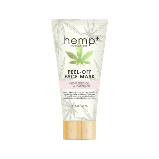 Hemp Plus Peel Off Face Mask Face Mask Skin Care for Women Hemp Seed Oil Infused Face Masks For Women Skin Care