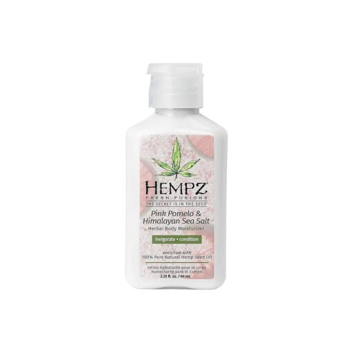 Hempz Pink Pomelo & Himalayan Sea Salt Herbal Body Moisturizer 2.25 oz .