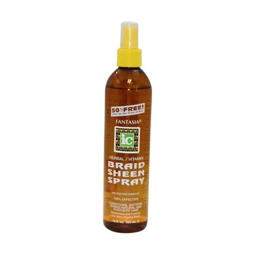 Ic Herbal Braid Sheen Spray With Sulfur Complex 12 Oz