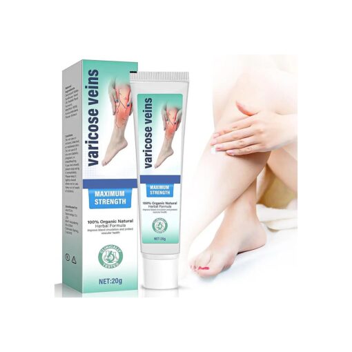 Varicose Veins Treatment for Legs, Natural Cream for Varicose & Spider Veins