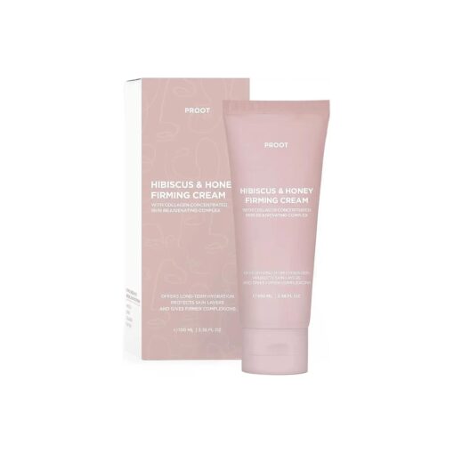 Hibiscus and Honey Firming Cream | Concentrated Complex | Lightweight Neck Firming Cream for Sensitive and All Skin Type | Formulated with Collagen Centella Asiatica, and Other Natural Ingredients |