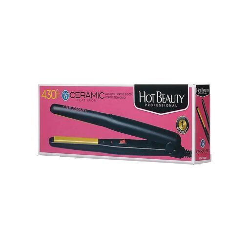 Hot Beauty Kiss Products 1/2 ' Ceramic Flat Iron, 1 Ea