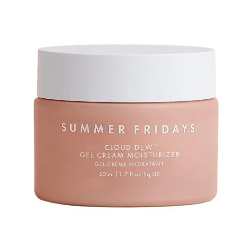 Summer Fridays Cloud Dew Gel Cream Moisturizer - Lightweight Gel Cream Face Moisturizer with Hyaluronic Acid + Ceramides for Skin Plumping Hydration ( 1.7 Fl Oz )