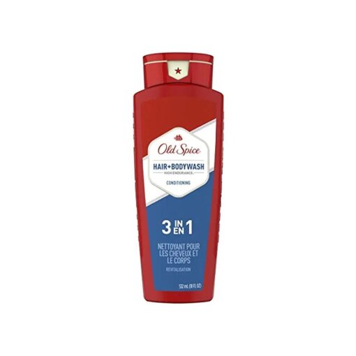 Old Spice High Endurance Conditioning Hair and Body Wash 18 Fl Oz, Pack of 2