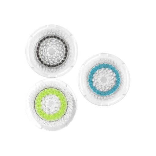 Facial Cleansing Brush Head Replacements Compatible with Clarisonic Mia 1, Mia 2, Mia Fit, Alpha Fit, Smart Profile Uplift, Deep Pore Face Brush Head Replacement Cleaning Tool ( 3 Pack )