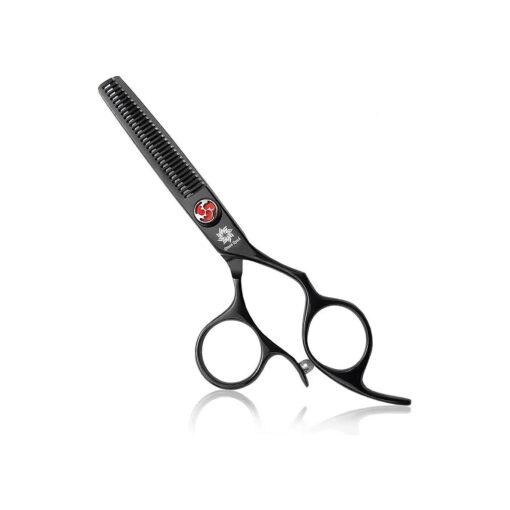 Professional Barber Razor Edge Hair Thinning Scissors/Shears - 5.5" Large Finger Holes and Adjustment Tension Screw - Mustache/Beard Trimming Salon Hairdressing Scissors