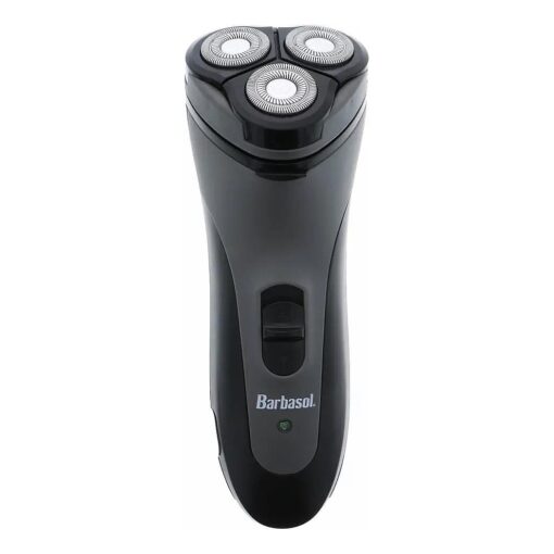 Xtreme Digital Lifestyle Accessories Barbasol Rechargeable Electric Rotary Shaver with Stainless Steel Blades and Pop Up Trimmer