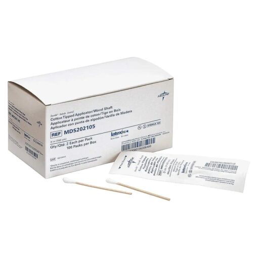 Medline Sterile Cotton-Tipped Applicators