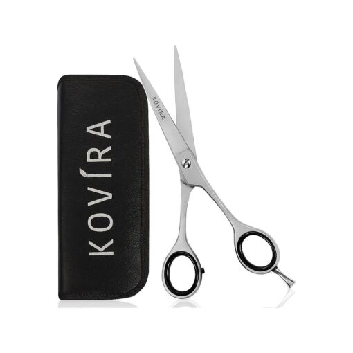 Professional Hair Cutting Scissors - 6.5 Inch/16.5cm Overall Length - Razor Sharp Hairdressing Shears - Japanese Stainless Steel Barber Scissor for Haircuts at Home - Suitable for Women and Men