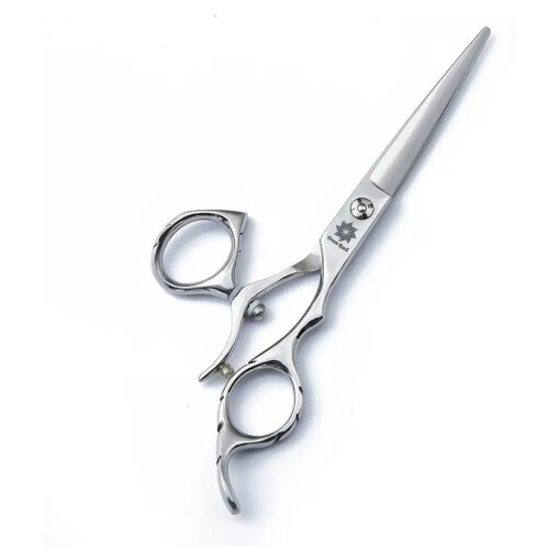 Dream Reach HIGH-END SERIES Japanese 440C Stainless 6.0" 360deg Swivel Thumb Ring Professional Barber Razor Edge Hairdressing Straight Cutting Scissors