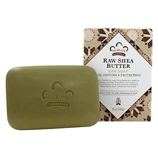 Nubian Heritage Bar Soap Raw Shea Butter - 5 oz