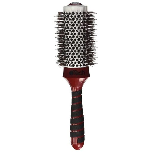 HAIRART ITECH Magnetic Tourmaline 2-3/4" Boar & Nylon Bristle Brush 76400