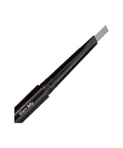 Warm Betty : Light Gray Eyebrow Pencil - Waterproof, Double-Ended Automatic Angled Tip & Spoolie Brush, Cruelty-Free