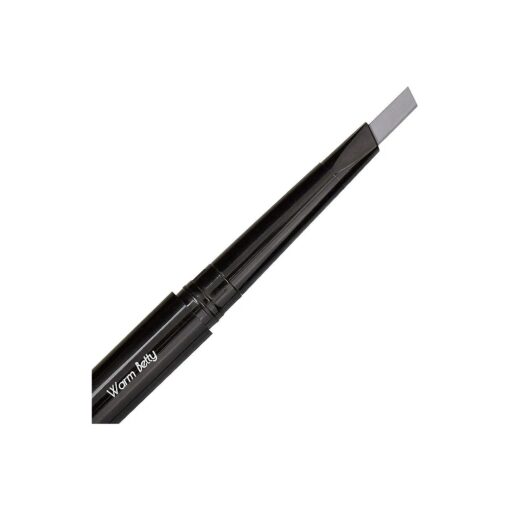 Warm Betty : Light Gray Eyebrow Pencil - Waterproof, Double-Ended Automatic Angled Tip & Spoolie Brush, Cruelty-Free