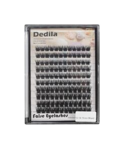 120 Pcs Handmade D Curl Makeup Clusters Eye lashes Extensions Mixed 10-12-14-16mm/12-14-16mm/14-16-18mm D Curl Soft and Lightweight Individual false eyelashes Wide Stem ( Mixed 12-14-16mm )