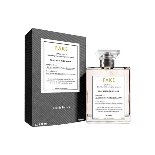 Fragrance Inspired by Silver Mountain 3.4oz Water Men 's Cologne | Almost an Exact Clone | 3.4oz Eau de Parfum | Robust Masculine Crisp Clean Scent with a Woodsy Backbone | Addictive Unisex Fragrance !