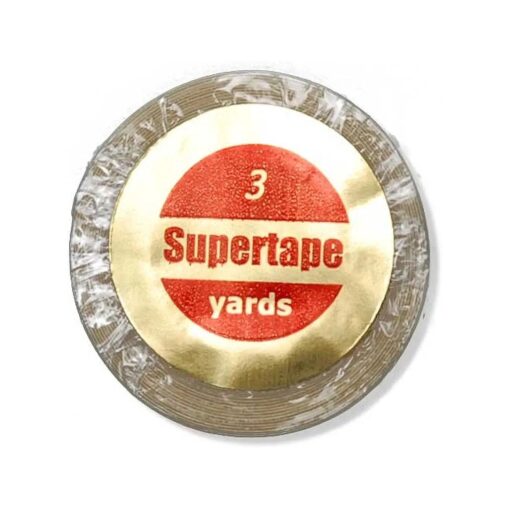 Supertape 3/4" X 3 Yard Roll Tape Non Glare Lace Wig by True Tape