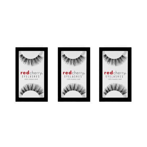 Red Cherry # 415 False Eyelashes ( Pack of 3 Pairs )