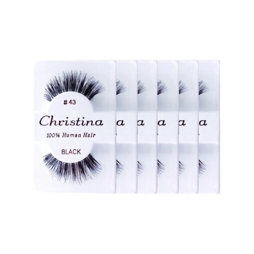 Christina 6packs Eyelashes - # 43