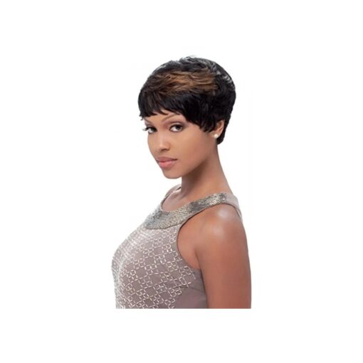 Sensationnel 100 % Human Hair Bump Wig - Easy 27 ( 1 - JET BLACK )