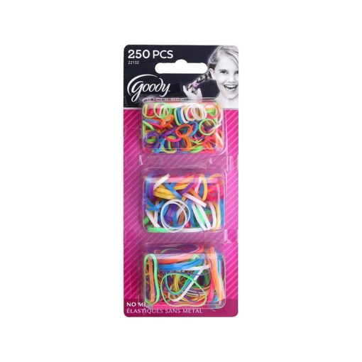 Goody Ouchless Polybands Elastics, Multi Size, 250 ct