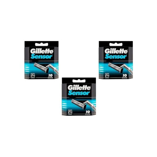 Gillette Mens Sensor Cartridges 10 Count ( 3 Pack )