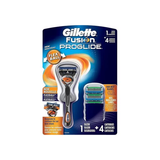 Gillette Fusion ProGlide Flexball Razor ( 4 Cartridges )