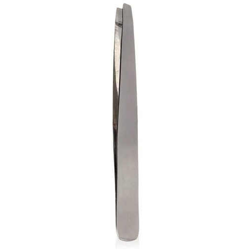 Mehaz Professional Slanted Tweezer MS350 Durable Stainless Steel With Slanted Tips For Precision Gripping In Eyebrow Shaping And Unwanted Body Hair Removal - 3.8 inches