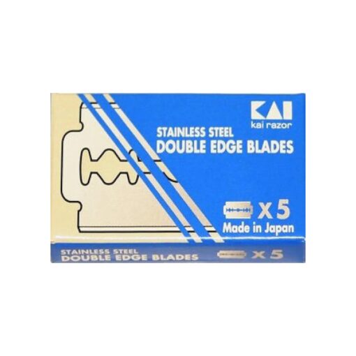 5 KAI Stainless Steel razor blades