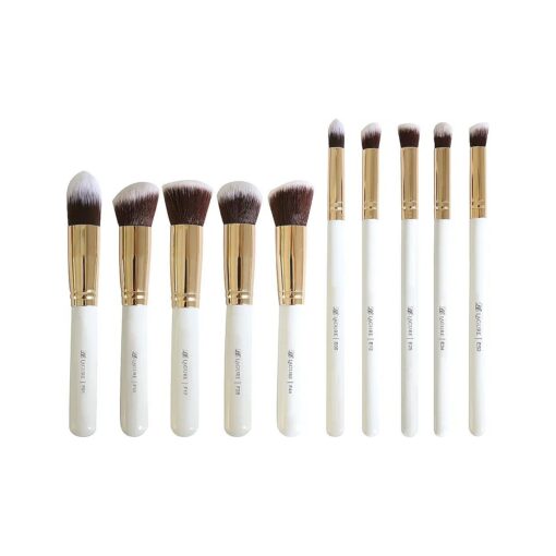 Premium Kabuki Makeup Brush Set - The Perfect Makeup Brushes for Your Eyeshadow, Contour Kit, Blush, Foundation, Concealer, Face Powder - Includes Cosmetic Brush Guide