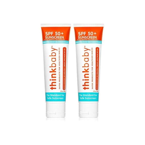 SPF 50+ Braod Spectrum Organic Sunscreen - 3 oz - 2 pack