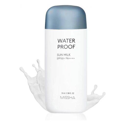 [ MISSHA ] All-around Safe Block Waterproof Sun Milk SPF50+ PA+++ 70ml Cream